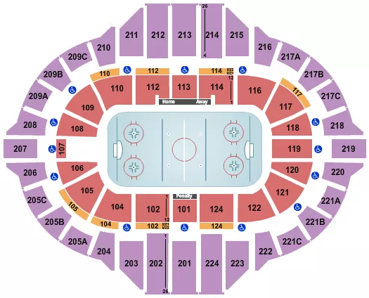 Carver Arena Seating Chart